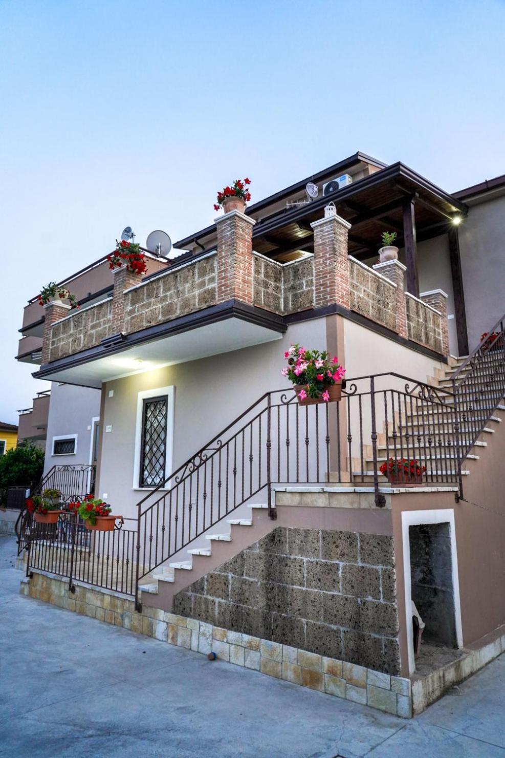 Villa Falcone Alvignano Exteriér fotografie