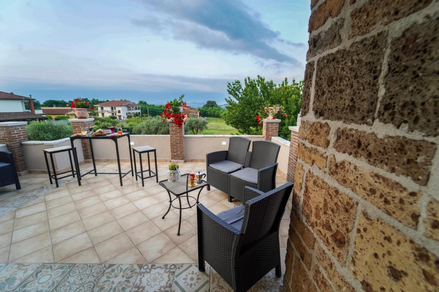 Villa Falcone Alvignano Exteriér fotografie